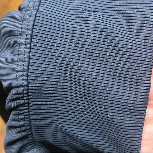 Livi Activewear Shorts Blue Elastic/ribbed wide waistband lined drawstring 22/24 - Picture 7 of 11